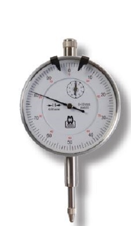 Moore & Wright MW400-05 Dial Indicator, 0 → 10 mm Measurement Range, 0.001 mm Resolution , ± 0.016 mm Accuracy