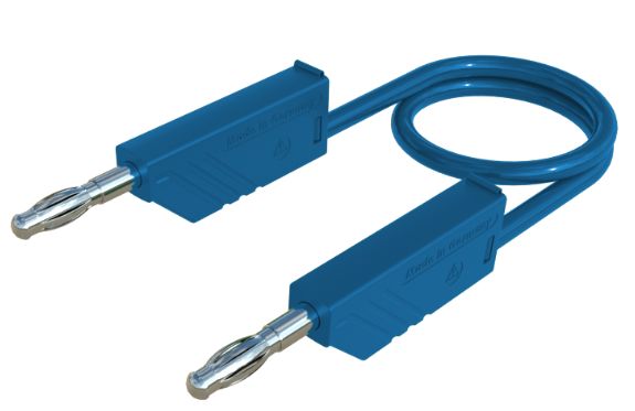 Hirschmann Test & Measurement, 16A, 60V dc, Blue, 2m Lead Length