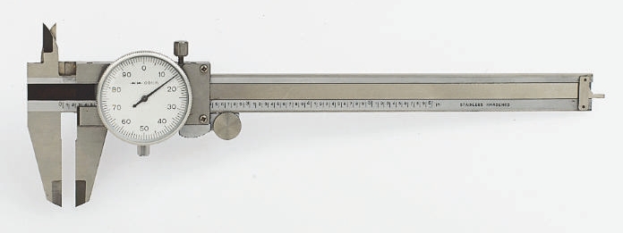 RS PRO 200mm Dial Caliper 0.02 mm Resolution, Metric