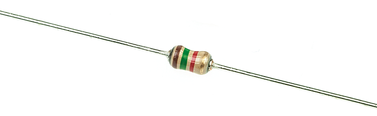 TE Connectivity 1.5kΩ Carbon Film Resistor 0.25W ±5% CFR16J1K5
