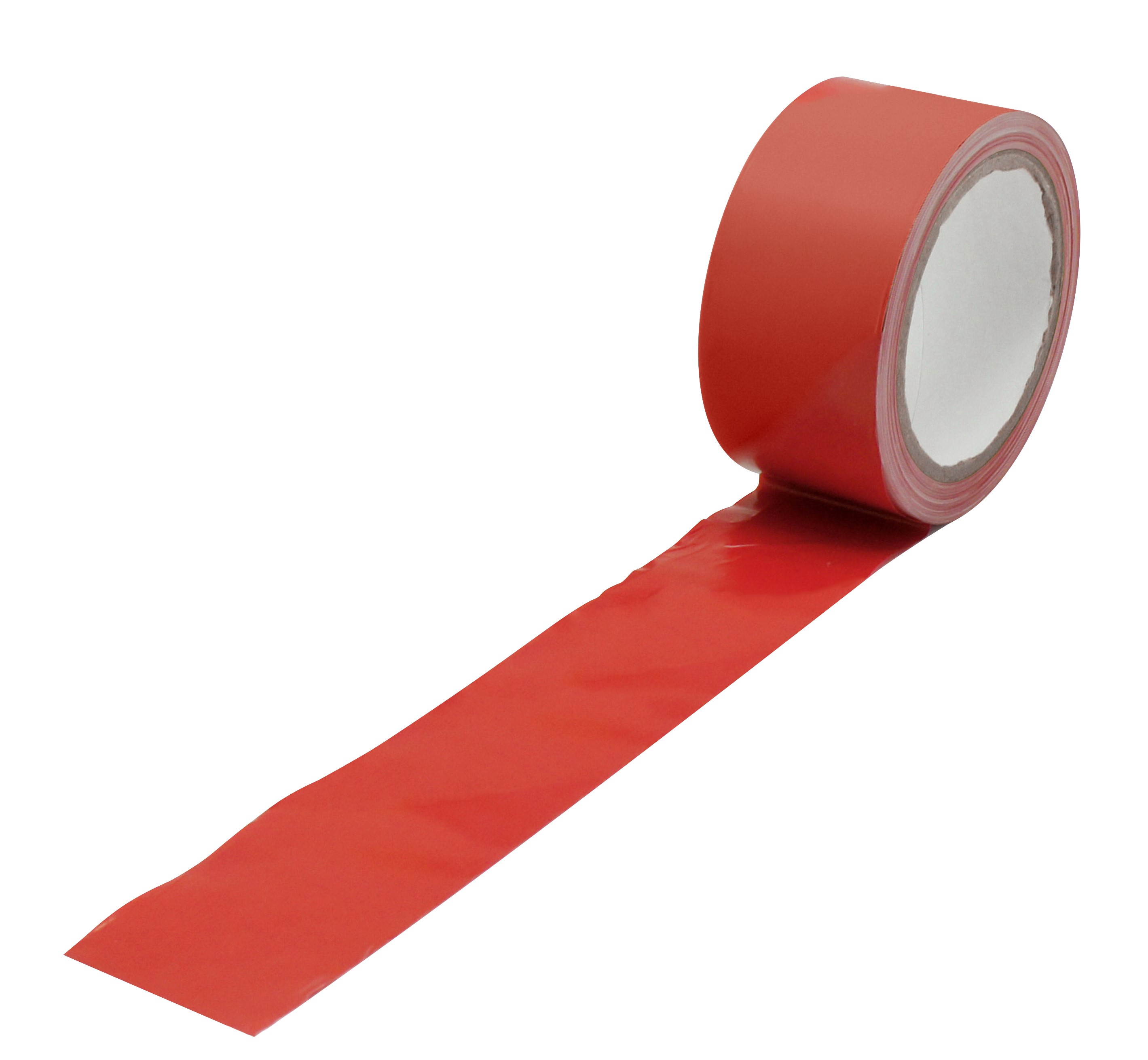 RS PRO Red PVC 33mm Hazard Tape, 0.15mm Thickness