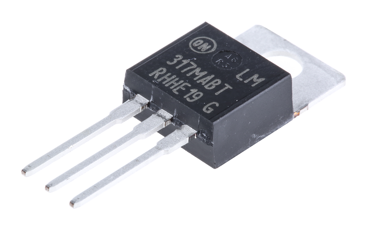 onsemi LM317MABTG, Voltage Regulator 40V TO-220 3-Pin