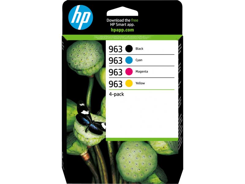 Hewlett Packard 6ZC70AE Black, Cyan, Magenta, Yellow Ink Cartridge
