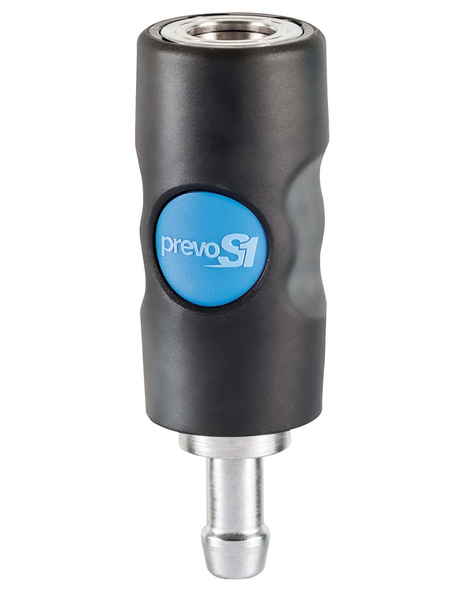PREVOST Composite Body Safety Quick Connect Coupling, 13mm Hose Barb