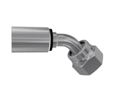 Parker Hydraulic Swivel 3/4 in Hose to UNF 1 3/16-12 Female, 1J748-12-12