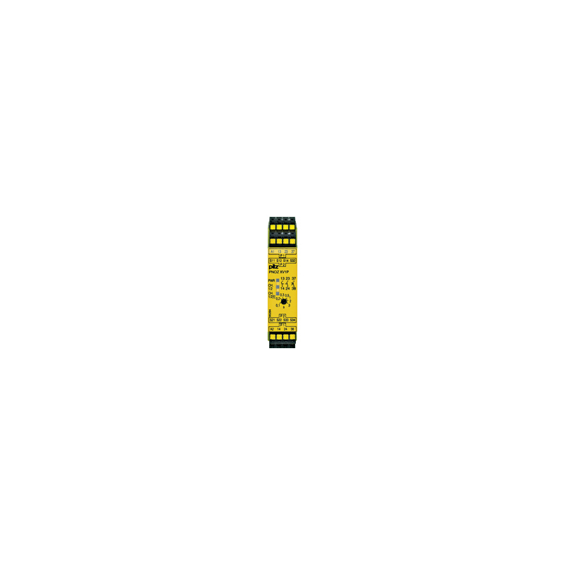 Pilz 787 Safety Relay 24V dc, Single/Dual-Channel 3 Safety Contacts