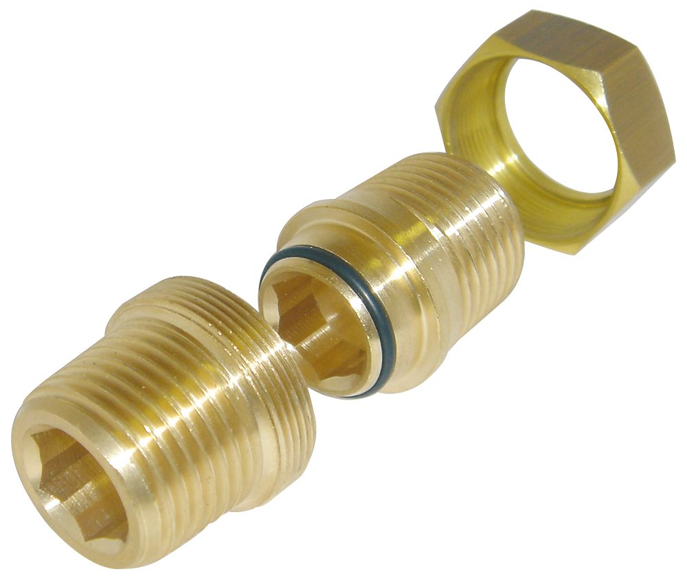 RS PRO Threaded Fitting, Straight Nipple