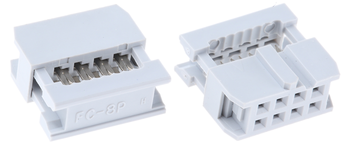 ASSMANN WSW 8-Way IDC Connector Socket for Cable Mount, 2-Row