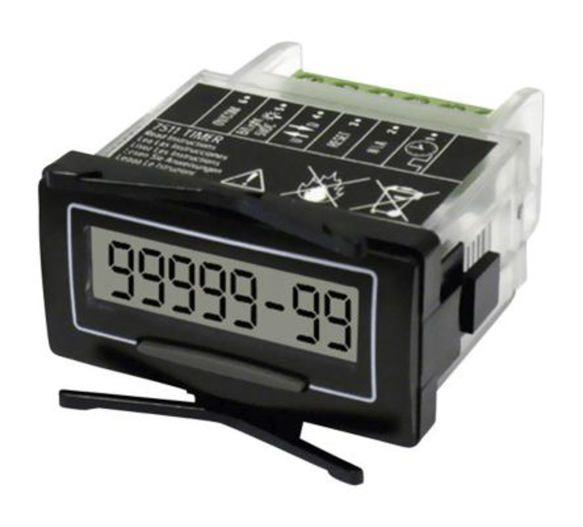 Trumeter 7511 Timer, 8 Digit LCD, 10 → 240 V ac, 5 → 110 V dc