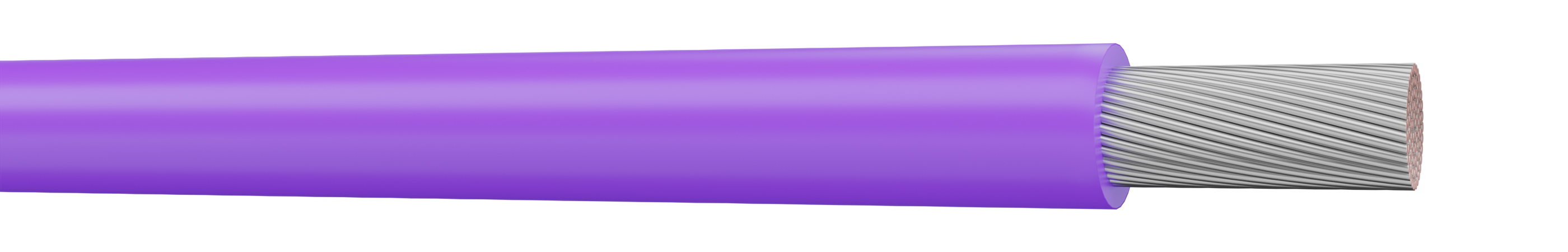 AXINDUS UL1007 Series Purple Hook Up Wire, 22 AWG, 305m, PVC Insulation, UL100722VI