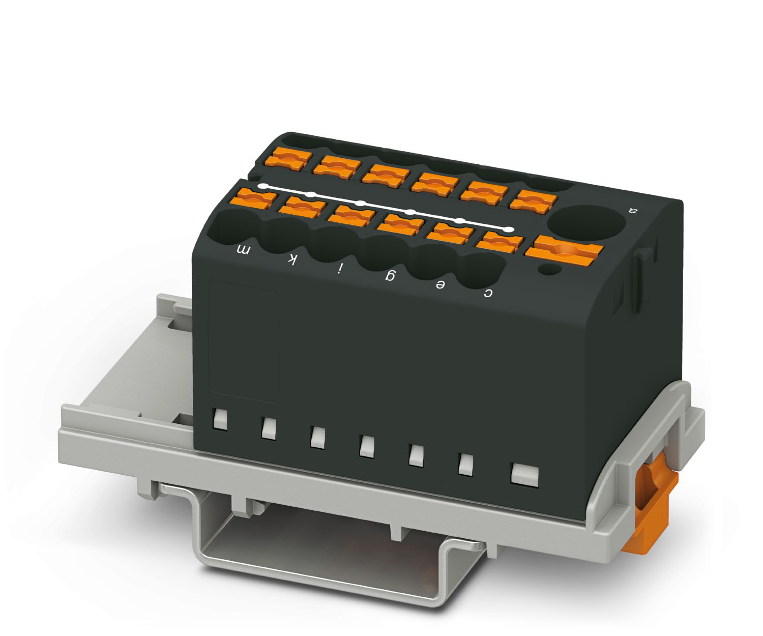 Phoenix Contact Distribution Block, 13 Way, 4mm², 24A, 690 V, Black