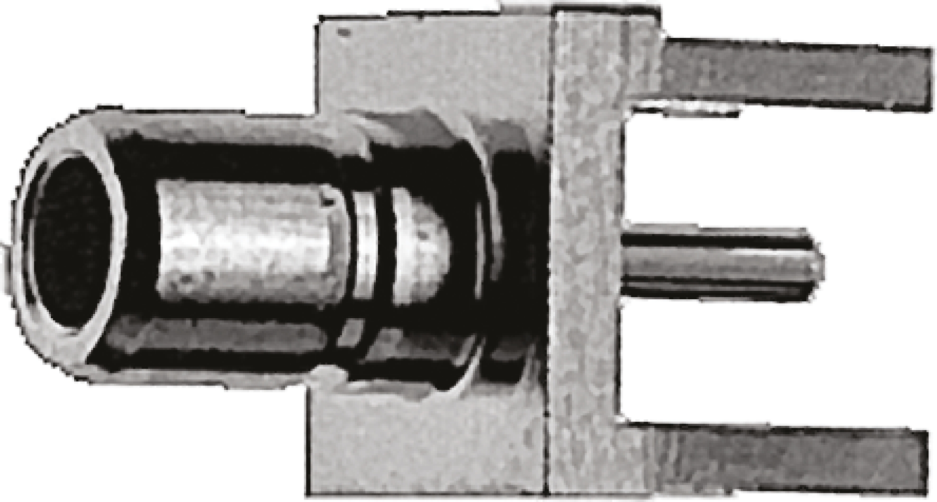 Telegartner, Plug Through Hole SMB Connector, 50Ω, Solder Termination, Straight Body