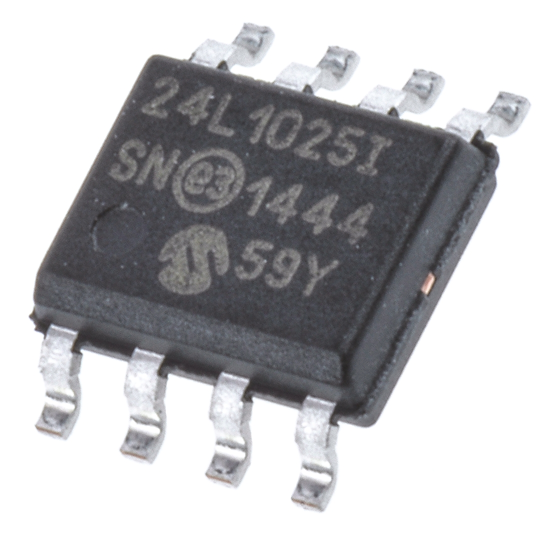 Microchip,  1 MB Serial EEPROM,  900 ns 8-Pin SOIC Serial-2 Wire