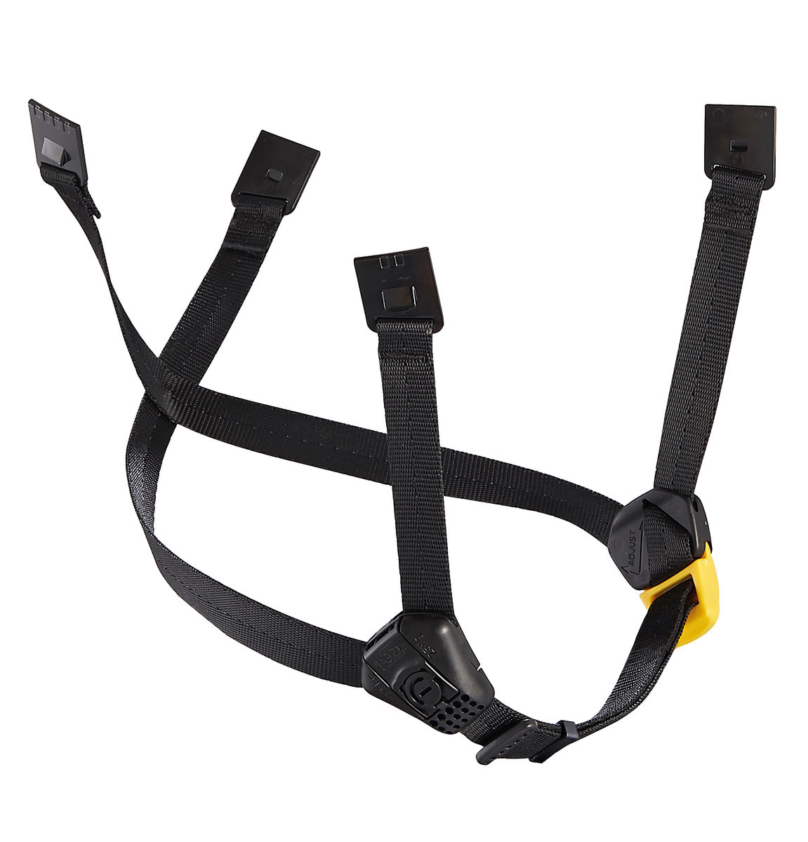 Petzl Black Hard Hat Chin Strap, STRATO, VERTEX