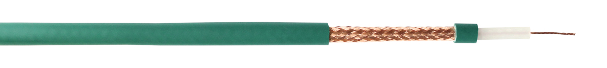 RS PRO, 100 m 75 Ω Green