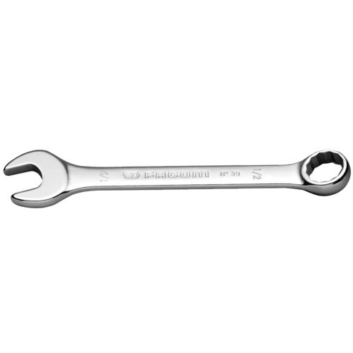 Facom 39 Series Combination Ratchet Spanner, 1/8in, Imperial, Double Ended, 77 mm Overall