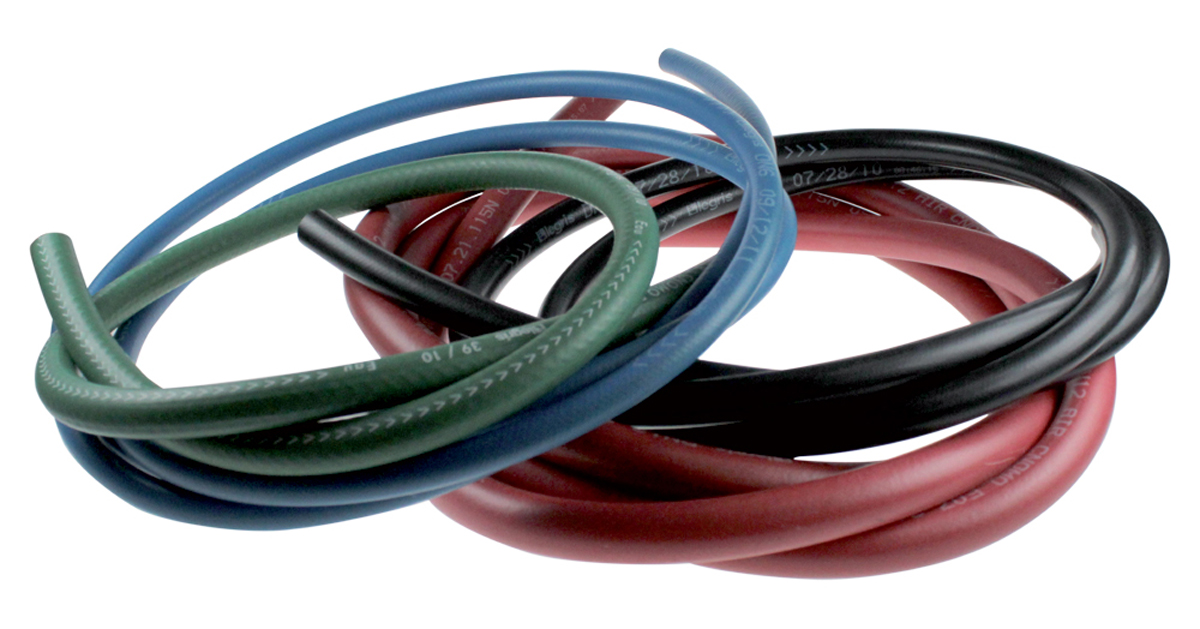 Legris 1040H Hose Pipe, NBR, 9.5mm ID, 16mm OD, Green, 40m