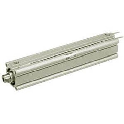 SMC Pneumatic Compact Cylinder - CDQ2A32TF-150DCZ 32 mm Bore, 150 mm CQ2 Series, Double Acting Acting