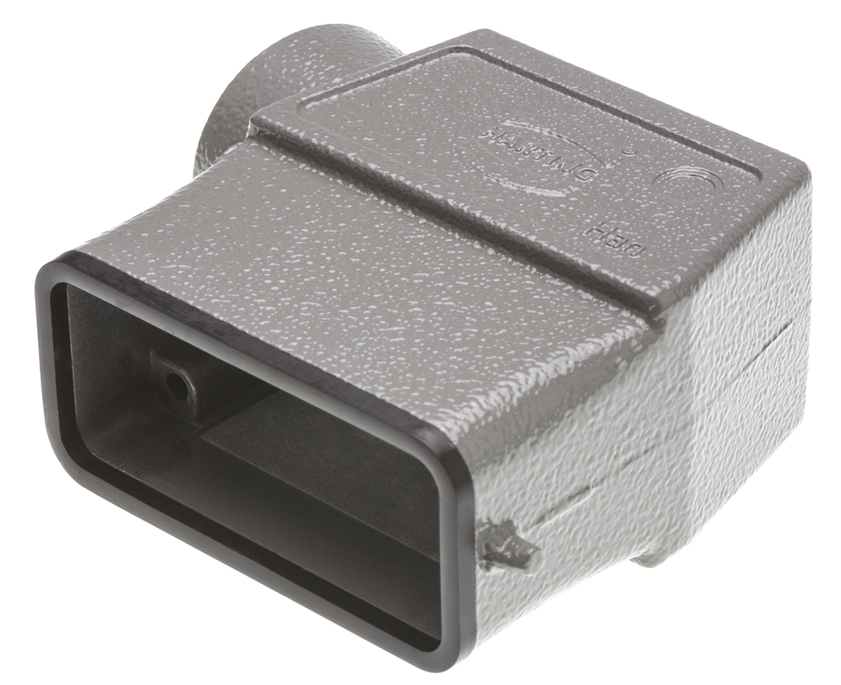 HARTING Han A Heavy Duty Power Connector Hood, PG16 Thread, Side Entry