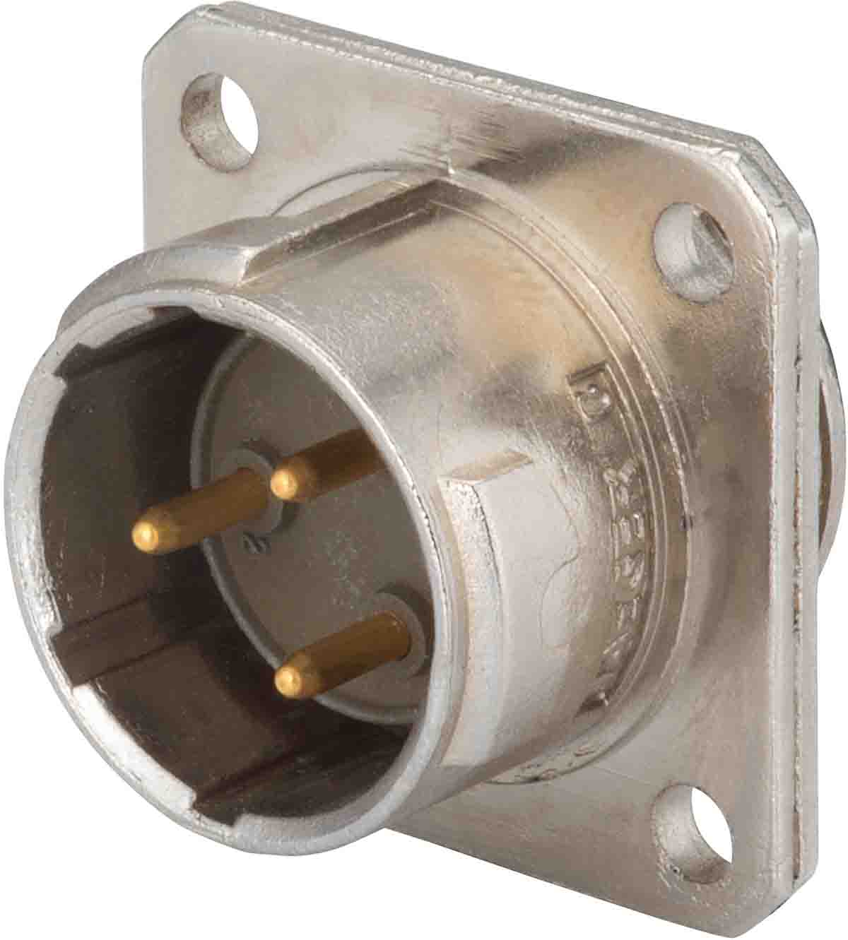 Jaeger Circular Connector, 7 Contacts, Panel, Standard Connector, Female, IP50, IP54