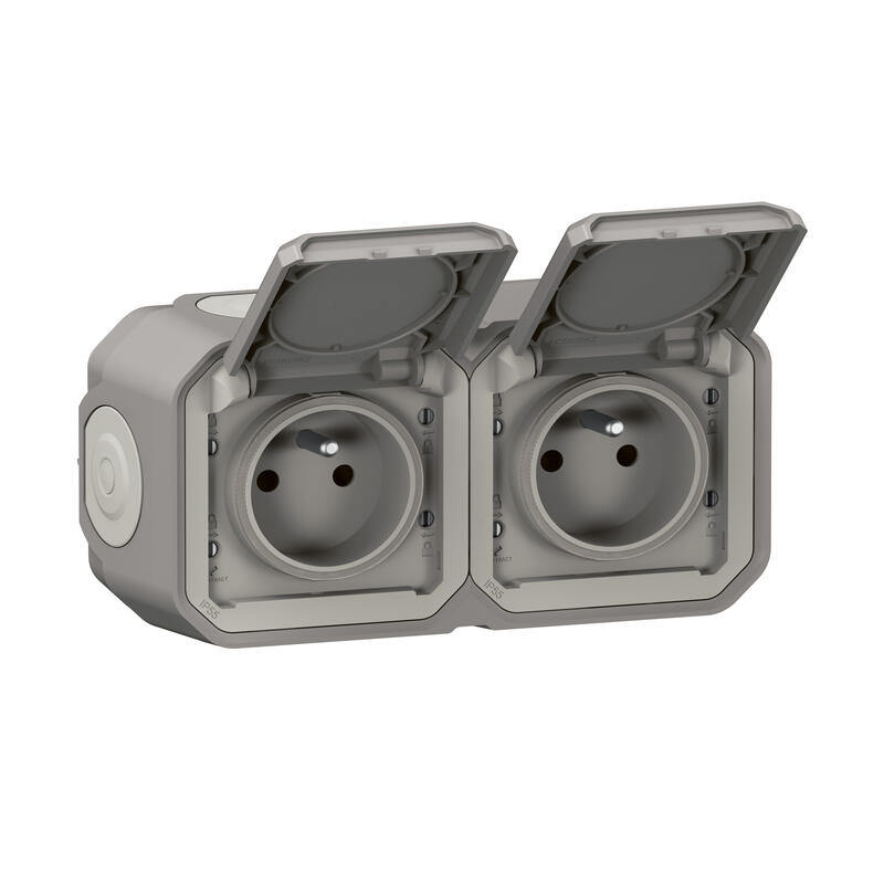 Legrand Grey Plug Socket, NF Socket