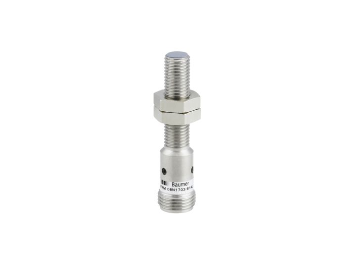 Baumer Proximity Threaded Barrel Proximity Sensor, M8, 2 mm Detection, PNP NO, 6 → 30 V