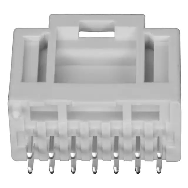 Molex iGrid Series Vertical Through Hole PCB Header, 14 Contact(s), 2 mm Pitch, 2 Row, Shrouded
