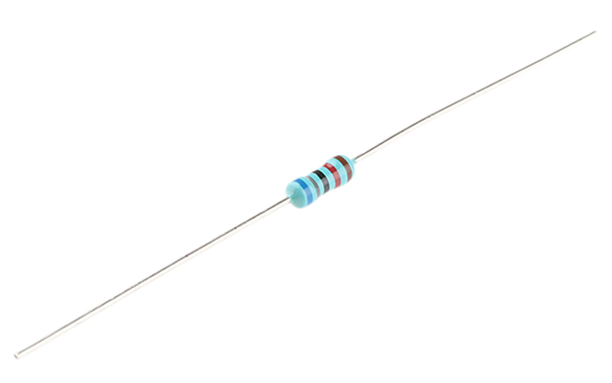 TE Connectivity 68kΩ Metal Film Resistor 0.6W ±1% LR1F68K