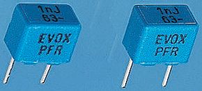 KEMET PFR510 Polypropylene Film Capacitor, 40 V ac, 63 V dc, ±5%, 4.7nF, Through Hole