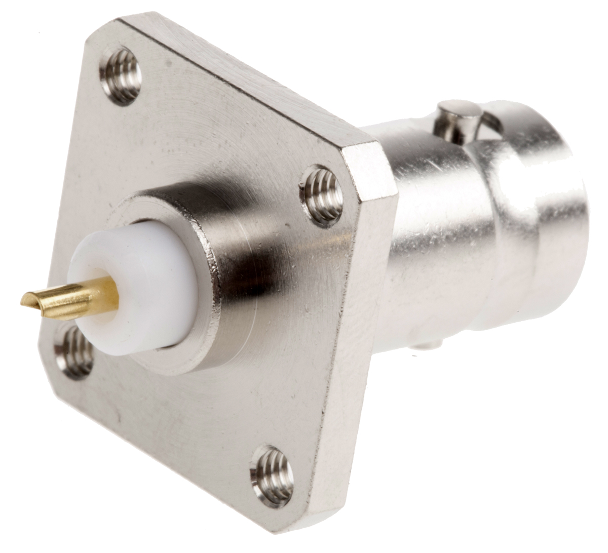 Radiall, Jack Flange Mount BNC Connector, 75Ω, Solder Termination, Straight Body