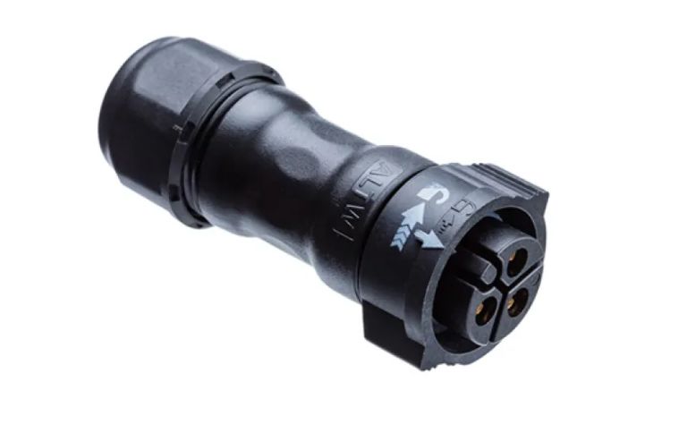 Amphenol Industrial Industrial Circular Connector, 8 Contacts, Push-in, Plug, Female, IP68, X-LOK Series