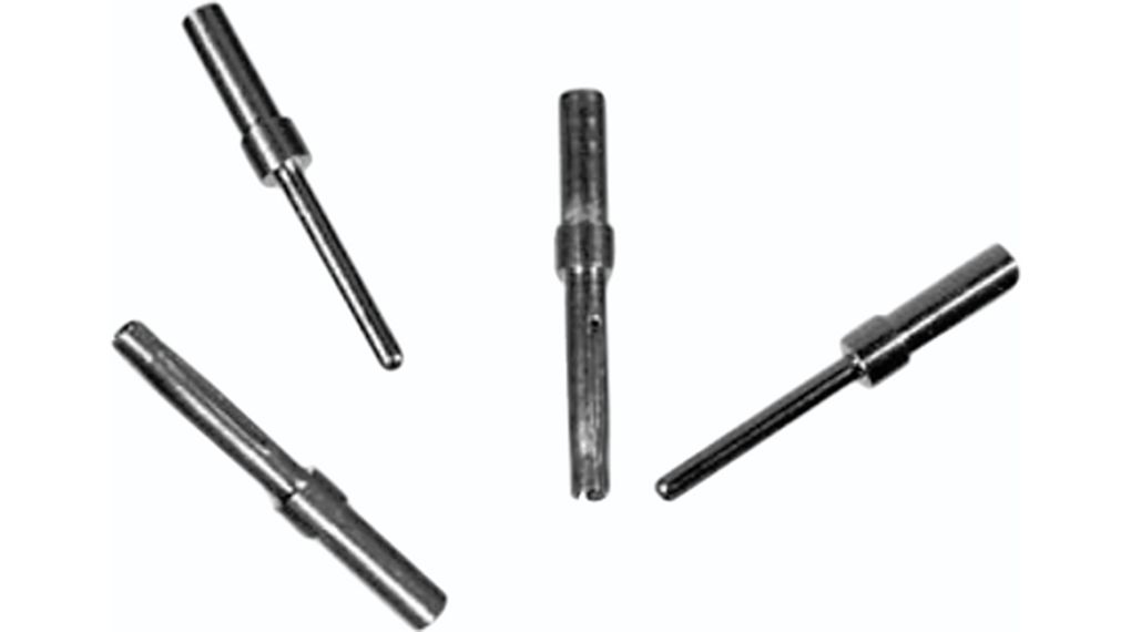 Encitech Connectors 3303 Series Male Crimp Contact, 24AWG Min, 20AWG Max