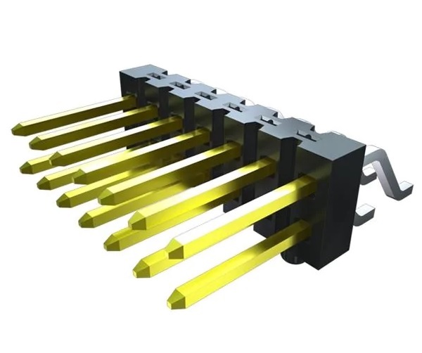 Samtec TSM Series Vertical Surface Pin Header, 10 Contact(s), 2.54 mm Pitch, 1 Row, Unshrouded