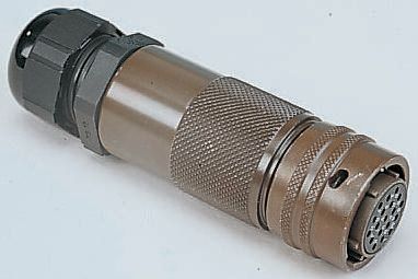 Amphenol Socapex, 451 26 Way Cable Mount MIL Spec Circular Connector Receptacle, Socket Contacts,Shell Size 16, Bayonet