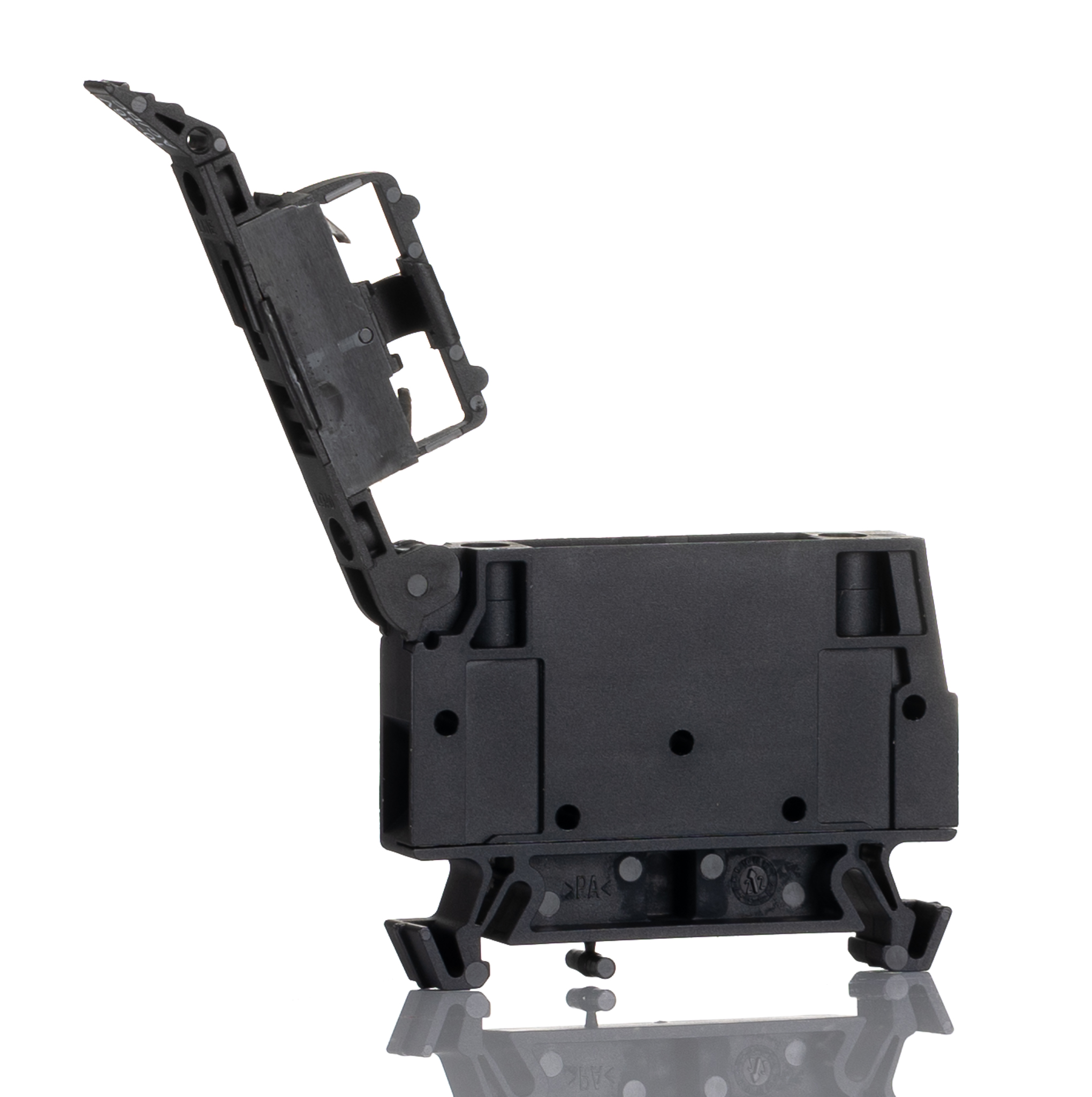 Weidmuller 1886590000 W Series Black, 0.5 → 4mm², Single-Level, Screw Termination