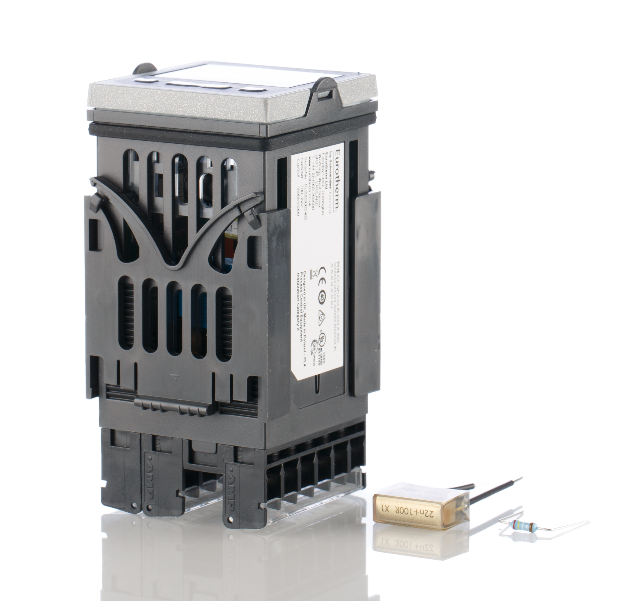 Eurotherm Piccolo P116 PID Temperature Controller, 48 x 48mm, 2 + 1 (Change Over) Output Logic, Relay, 100 → 230