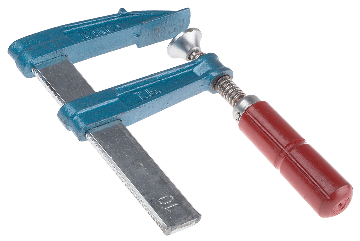 RS PRO 100mm x 80mm F Clamp