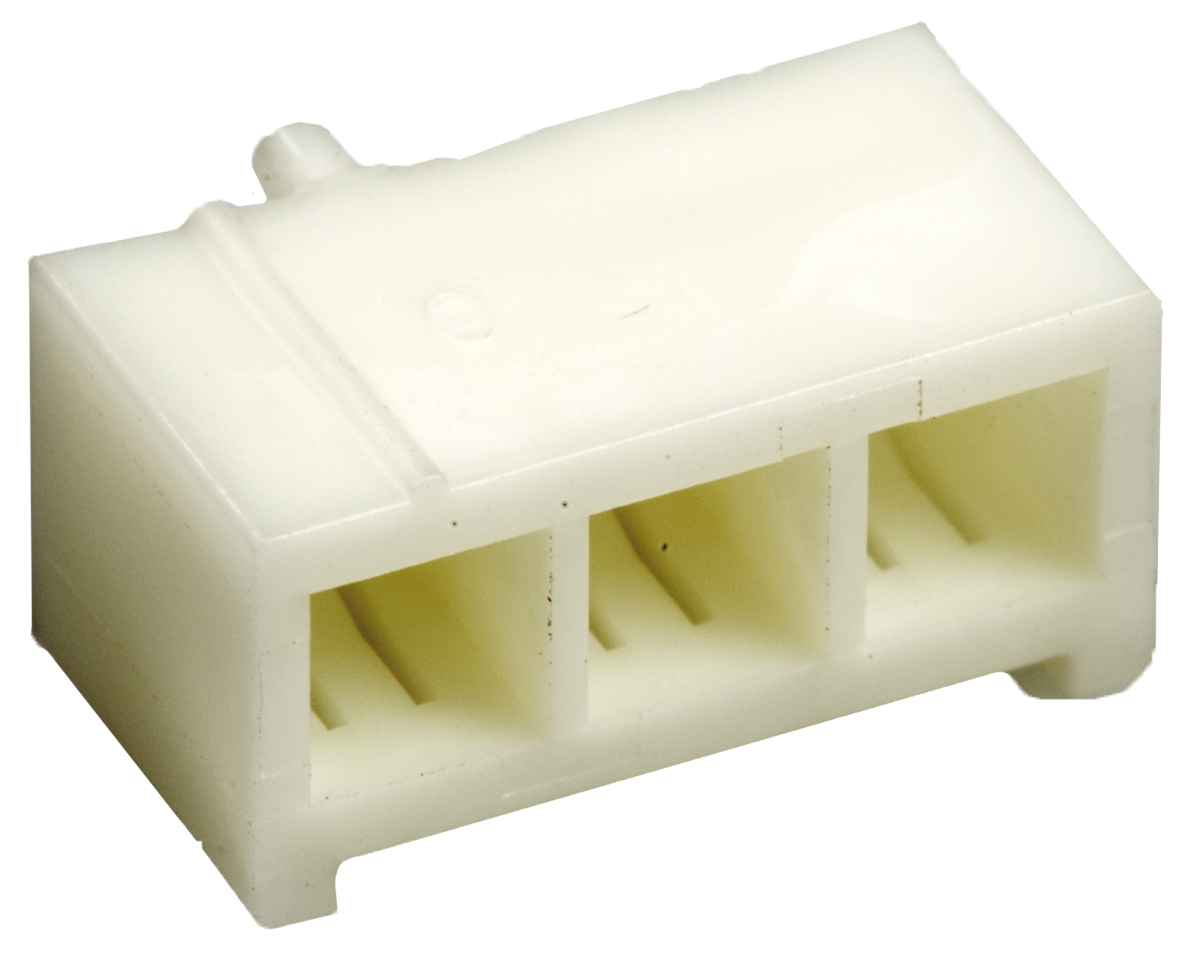 JST, SDN Male Connector Housing, 3.96mm Pitch, 3 Way, 1 Row