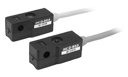 SMC Reed Switch Electric Actuator Switch, D-B Series, 24V dc, with LED indicator