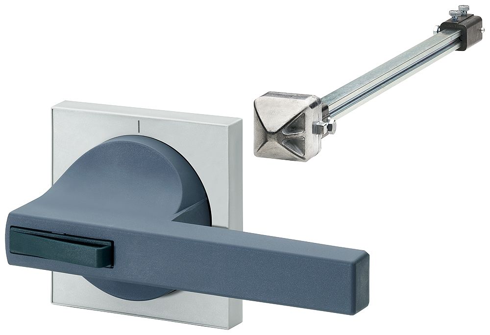 Siemens SENTRON Door Feedthrough Accessory for use with 3KE42, 3KE43, 3KE44, 3KE45, Operating shafts 12 x 12 mm