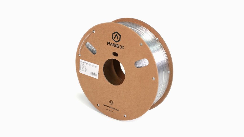 Raise3D 1.75mm Transparent PC 3D Printer Filament, 1kg