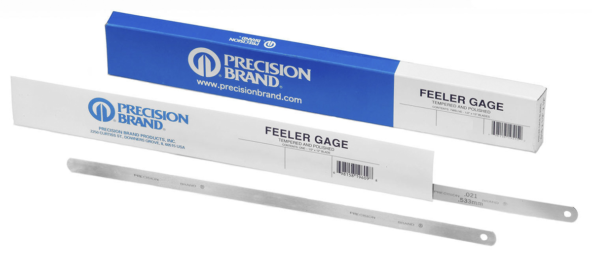 Precision Brand 09204 Feeler Gauge, Single Blade Blades