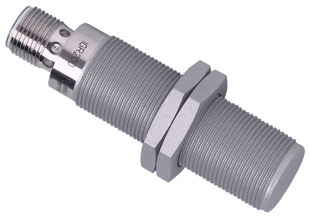 ifm electronic Inductive Threaded Barrel Proximity Sensor, M18, 6 mm Detection, PNP NO, 10 → 36 V dc