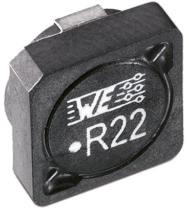 Wurth Elektronik, WE-PDF, 1064 Yes Wirewound Surface Mount Inductor with a Ferrite Core, 15 μH Flat Wire Winding ±20 %