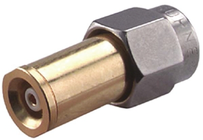 Huber+Suhner Straight 50Ω RF Adapter SMA Plug to MMBX Socket 6GHz