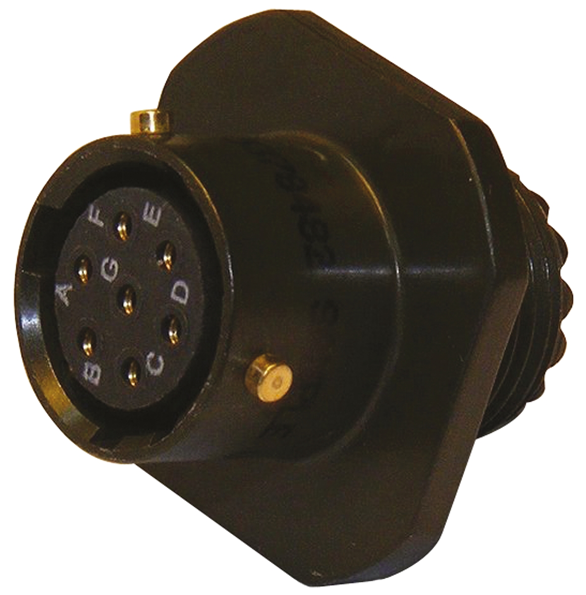 Amphenol Limited, 62GB 10 Way Cable Mount MIL Spec Circular Connector Receptacle, Socket Contacts,Shell Size 12,