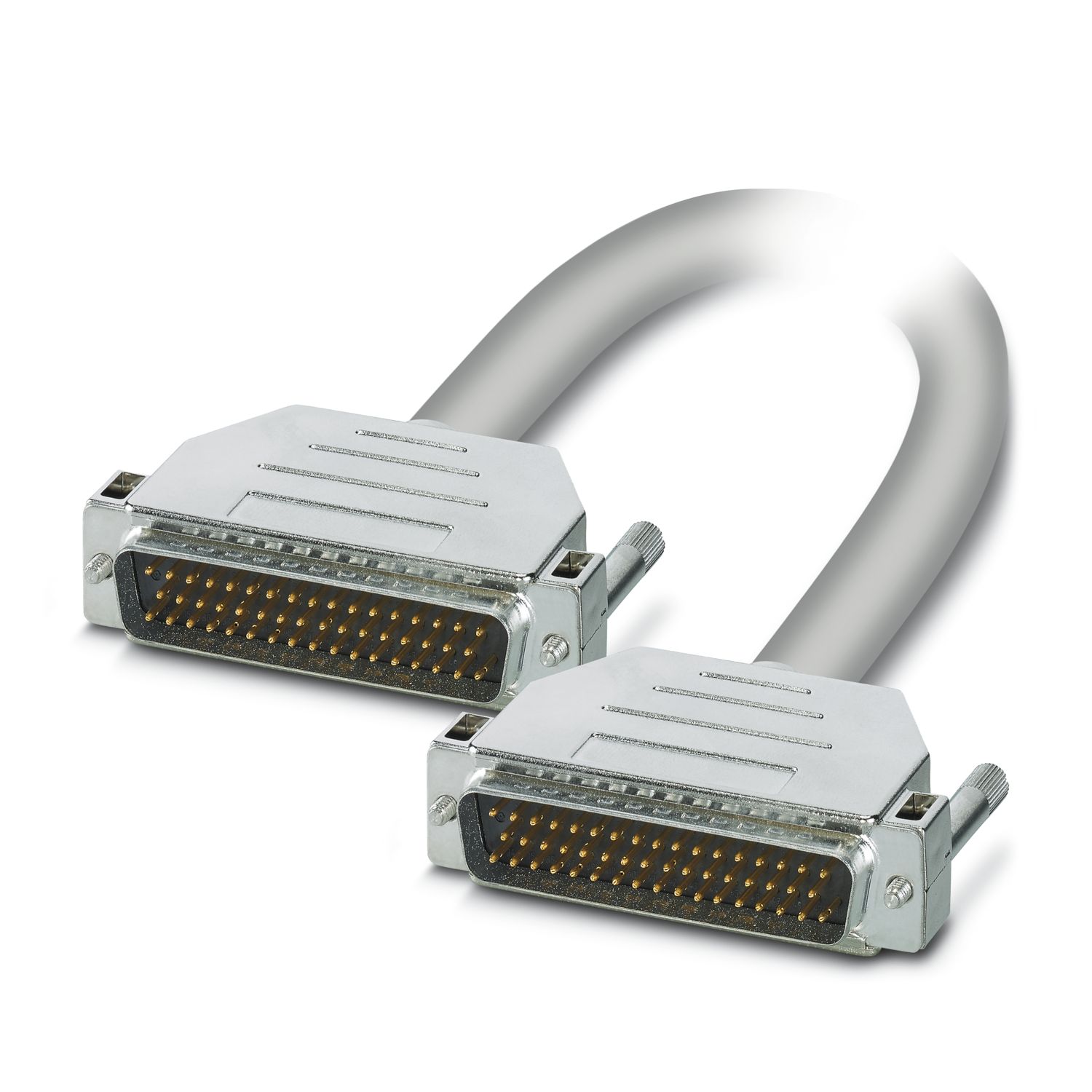 Phoenix Contact Male 50 Pin D-sub to Male 50 Pin D-sub Serial Cable, 1m