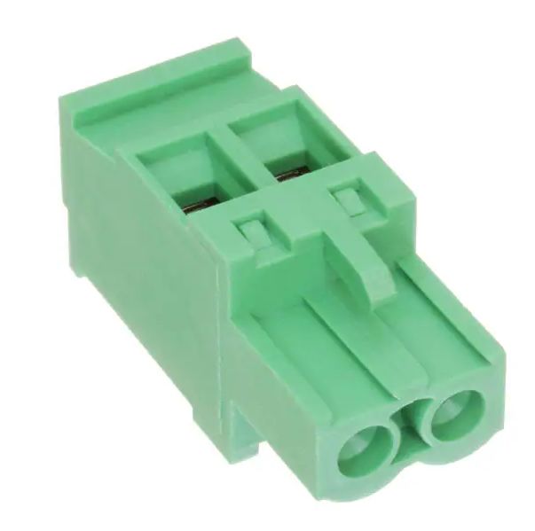RS PRO, 5mm Pitch, 2 Way, Pluggable Terminal Block, Plug, Free Hanging (In Line)