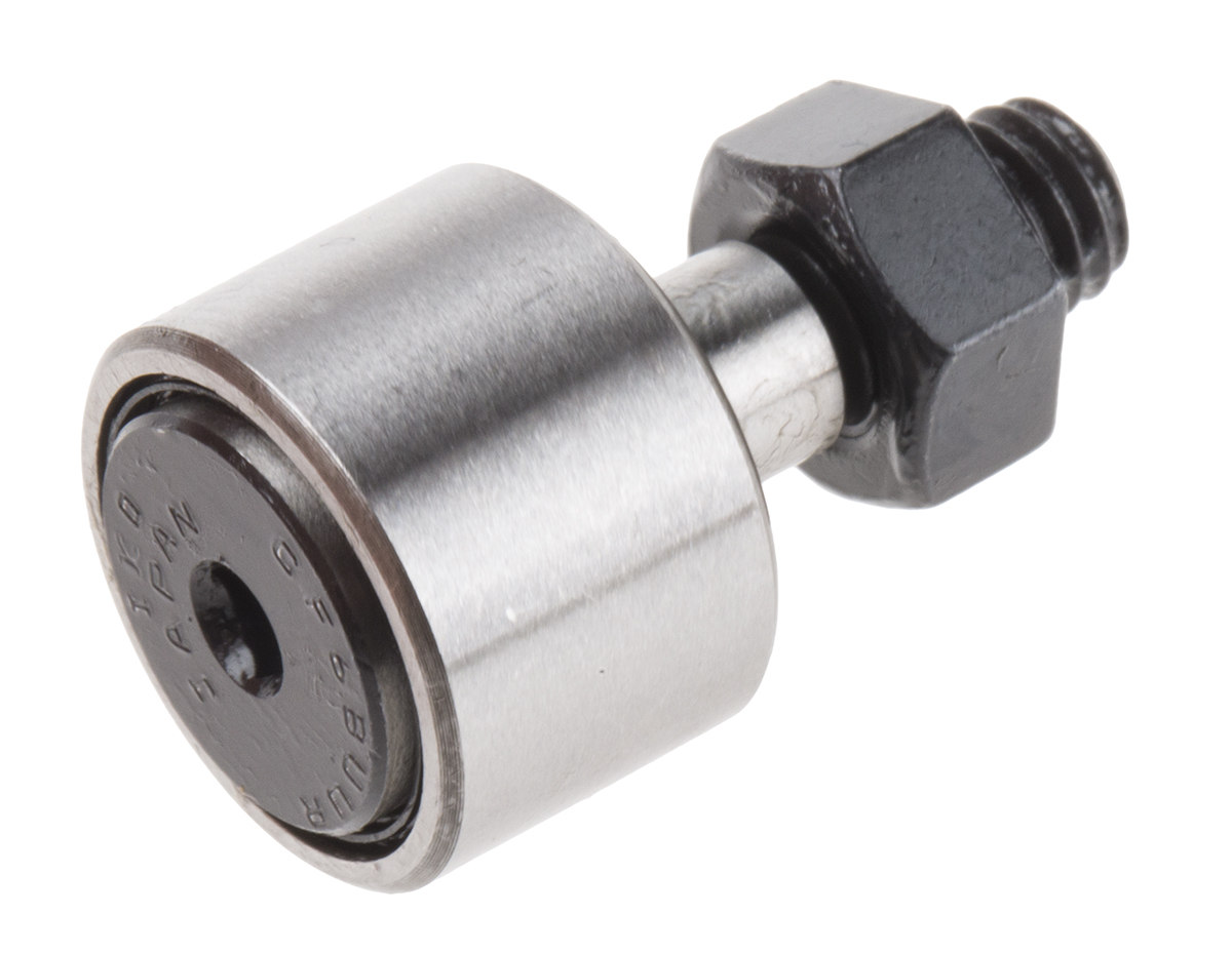 Standard Caged Cam Follower CF 6 BUUR, 6mm ID, 16mm OD