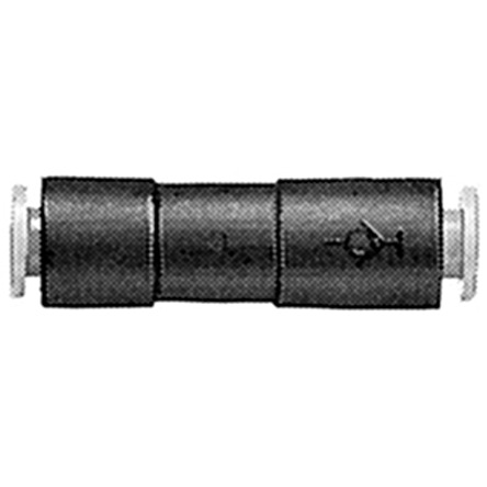 SMC KC Series Straight Fitting, Push In 4 mm to Push In 4 mm, Tube-to-Tube Connection Style